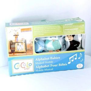 CoCalo Musical Mobile Alphabet Babies Plush Toys